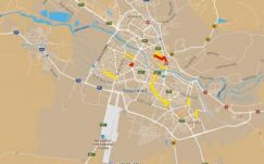 Interaktív térkép készült a nagyváradi útlezárásokról