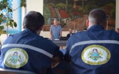 Szakszerűséget tanulnak a felcsíki önkéntes tűzoltók