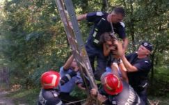 Elakadt Déva várának felvonója, 17 turista rekedt a kabinban