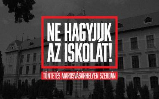 Marosvásárhelyi iskolaügy: tüntetésre hívnak a magyar politikai alakulatok