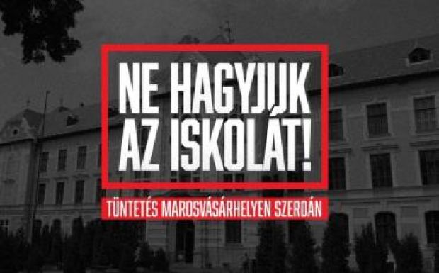 „Ne hagyjuk az iskolát!” – tüntetésre hív az RMDSZ elnöke