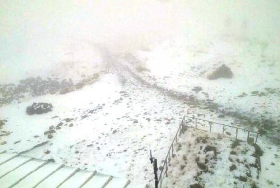 Havazik a romániai hegyekben