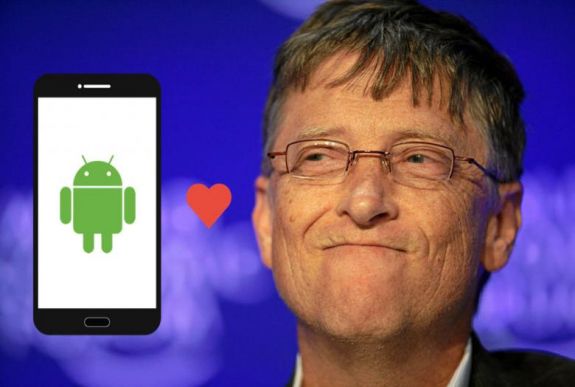 Már Bill Gates sem windowsos telefont használ