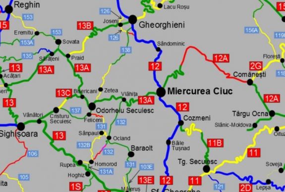 Ezeket az utakat kerüljék az autósok Hargita megyében