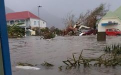 Puerto Ricónál tombol, Antigua és Barbudában súlyos károkat okozott az Irma