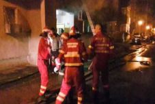 Négyemeletes tömbházban ütött ki tűz hétfő este Marosvásárhelyen