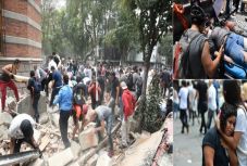 Hatalmas földrengés rázta meg Mexikót