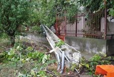 Önkéntesek segítenek Temesváron a viharkárok eltakarításában 