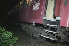 Kisiklott egy vonat Kolozs megyében, nagy volt az ijedtség