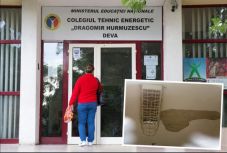 Óra közben a tanárnő fejére zuhant a vakolat egy dévai iskolában