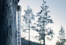 Mínusz 6 Celsius-fokot mértek Csíkszeredában