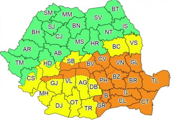 Hózáporok és hóviharok lesznek a hét végén Székelyföldön is
