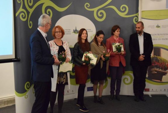 Díjazták a Virágos Kolozsvár pályázat nyerteseit