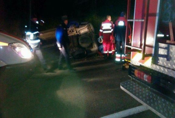 FRISSÍTVE: Ittas sofőr okozott balesetet Székelyudvarhelyen