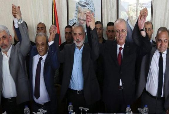 Békét kötött a két palesztin szervezet, a Hamász és a Fatah