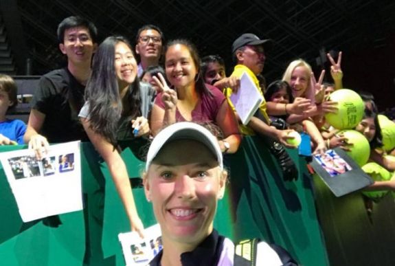 WTA-világbajnokság: Wozniacki lesz Halep ellenfele szerdán