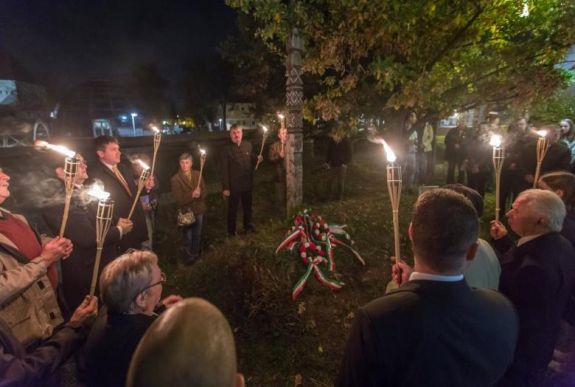 Az ’56-os megtorlások áldozatai is részt vettek a marosvásárhelyi megemlékezésen