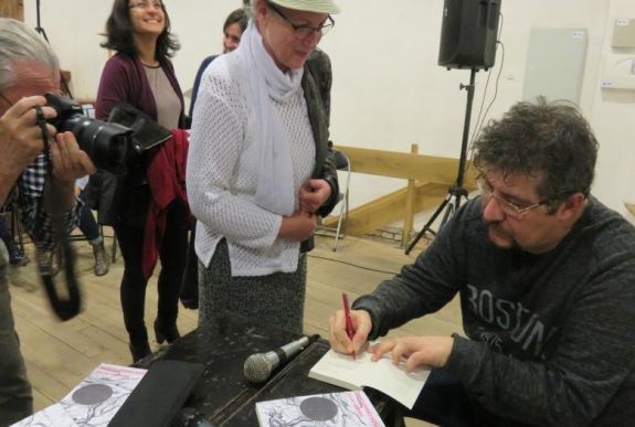 Marosvásárhelyen mutatták be Demény Péter Vadkanragyogás című regényét