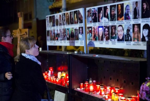 Több százan emlékeztek meg Bukarestben a Colectiv-tragédia áldozatairól