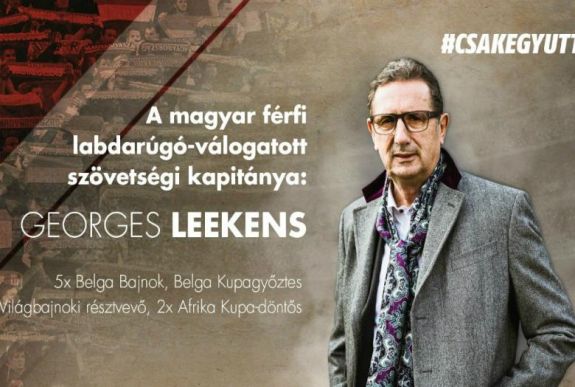 Georges Leekens lesz a magyar fociválogatott új szövetségi kapitánya