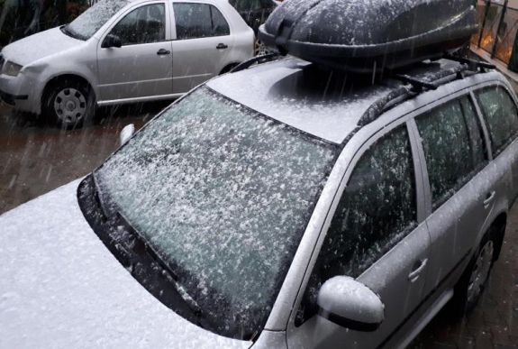 Megérkezett a tél Kolozsvárra