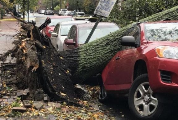 Özönvíz és orkán erejű szél pusztít az Egyesült Államokban