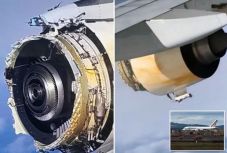 A levegőben esett szét az Air France óriásgépének hajtóműve