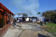 Saját készítésű krumplifőző kályha okozott tüzet Csíkkozmáson