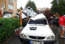 Viharos erejű szél söpör végig Erdélyen