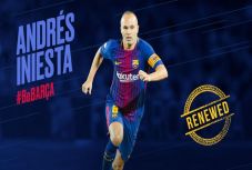 Iniesta „életre szóló” szerződést kötött a Barcelonával