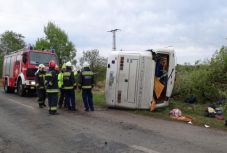 Súlyos buszbaleset történt Magyarországon