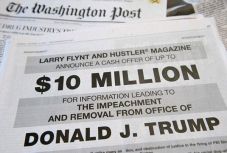 A Hustler tulajdonosa 10 millió dollárt ígért Trumpot kompromittáló információkért