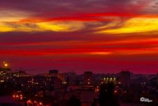 Lélegzetelállító: így hat a romániai égboltra az Ophelia hurrikán