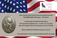 Kolozsvári javaslatra avattak emléktáblát Pittsburghban Kemény Jánosnak