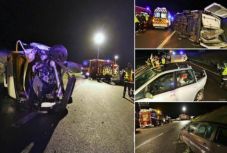 Kicsi a világ: román rendszámú autók ütköztek Franciaországban