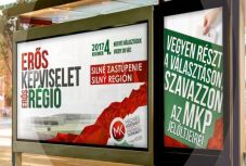 Leragasztatta a szlovák kulturális minisztérium az MKP több választási óriásplakátját