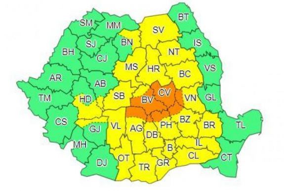 Kiadós havazásra és erős szélre figyelmeztetnek Székelyföldön