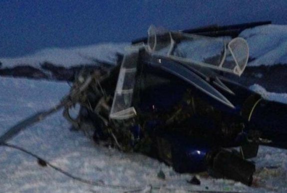 Lezuhant egy romániai milliomos helikoptere