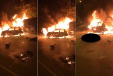 Ritka súlyos közúti baleset történt kedd este