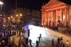 Örömittas marokkói szurkolók verték szét Brüsszel belvárosát