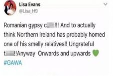 Lerománcigányozta Ovidiu Hațegant egy északír focista felesége