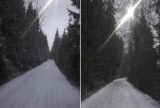 Autósok figyelmébe: hó borít több Hargita megyei utat