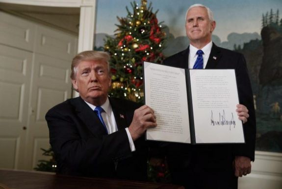 Donald Trump Jeruzsálemet ismeri el Izrael fővárosának