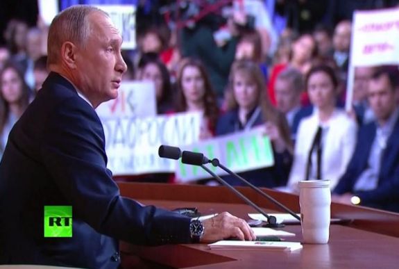 A világpolitika következő négy évét meghatározó bejelentést tett Vlagyimir Putyin