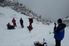 Meghalt a lavina által elsodort férfi