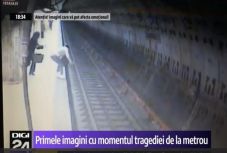 FRISSÍTVE - Bukaresti metrós gyilkosság: így került a sínek közé az áldozat