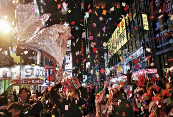 Ilyen volt a szilveszter a tengeren túlon