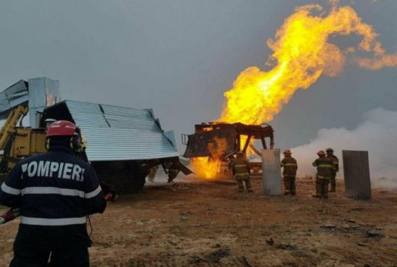 Jó hírt kaptunk a nagymajtényi gázkútnál a lángokkal küzdő tűzoltóktól