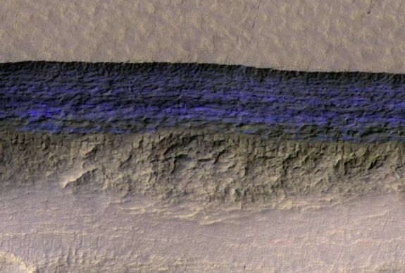 Felszín alatti jégmezőket fedeztek fel a Marson