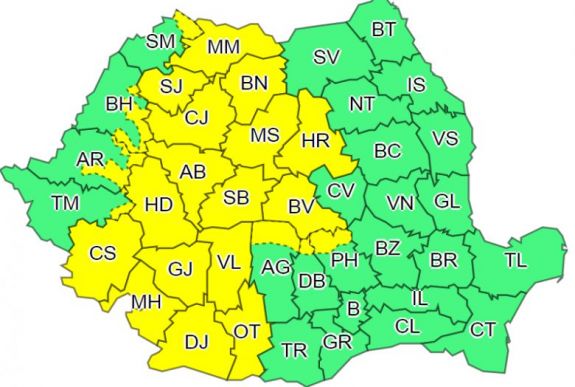 Jég- és szélriadó nehezíti az életünket
